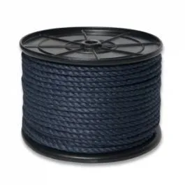 Канат джутовый ДТ тросовой свивки d. 12 мм синий на кат. 300 мм