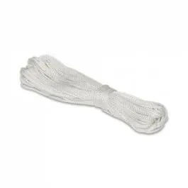 Шнур полиамидный ПА плет. 8-прядн.d. 4 мм в отр. по 25 м