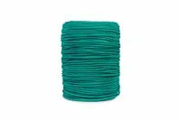 Шнур полиамидный ПА плет. 16-прядн.d.   8 мм бирюзовый