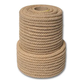 Шнур джутовый Д плет. 8-прядн.d. 14 мм