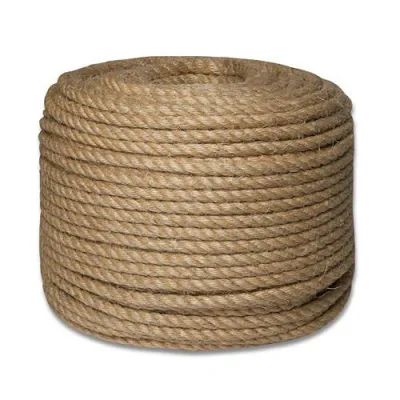 Веревка джутовая Д хозяйственная d. 24 мм
