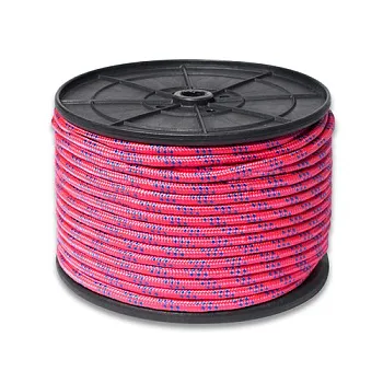 Шнур полипропиленовый ПП комб. 16-прядн.с ПА серд. d. 11 мм цветной на кат. 200 мм