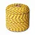 Веревка полиамидная ПА плет. 24-прядн.d. 12 мм (стат) "Янтарь"