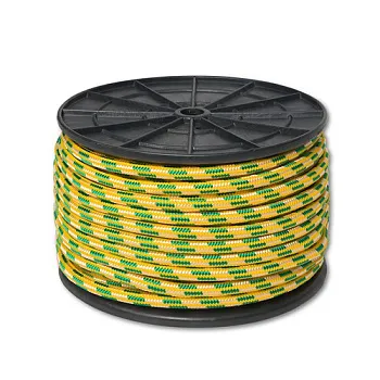 Шнур полипропиленовый ПП комб. 16-прядн.с ПА серд. d. 14 мм цветной на кат. 200 мм