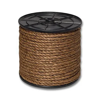 Канат манильский МТ тросовой свивки d. 6 мм на кат. 200 мм (220 м)